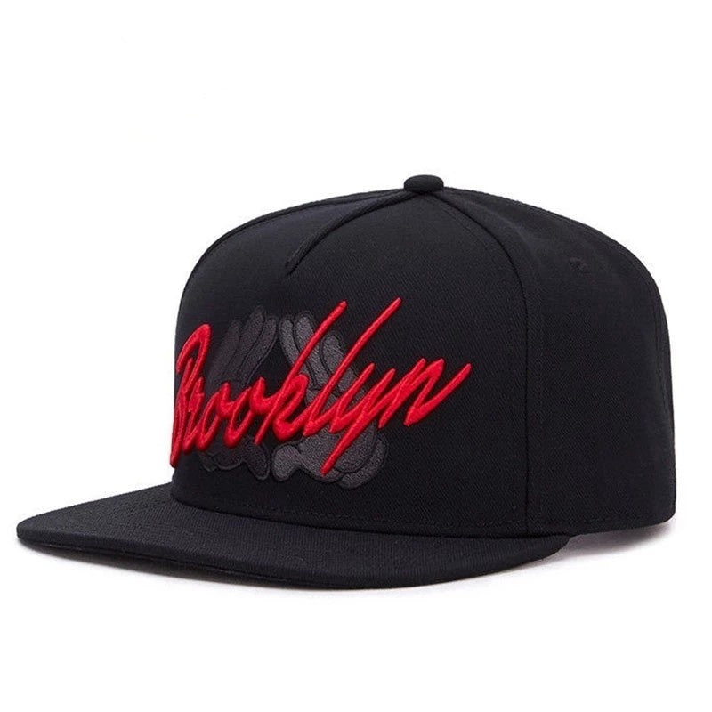 Embroidered Men's Hip Hop Hat