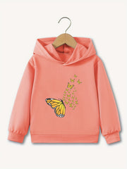 Butterfly Graphics Pullovers For Girls Youth Girls' Hoodie Sweatshirt