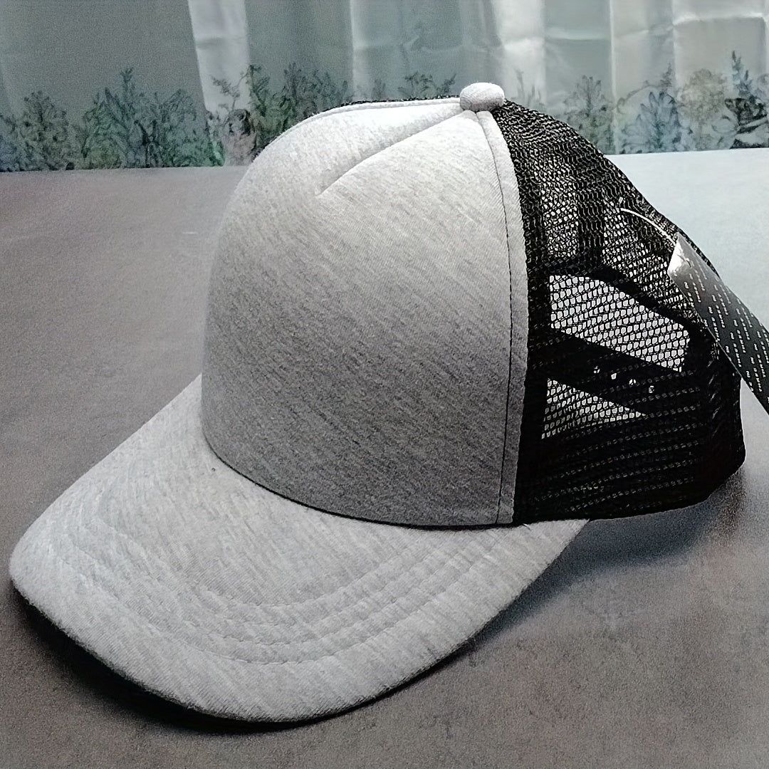 1PC Men's Outdoor Mesh Cap Breathable Sunshade Sports Baseball Cap