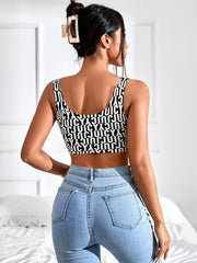 Seamless Wireless Push Up Cami Bra