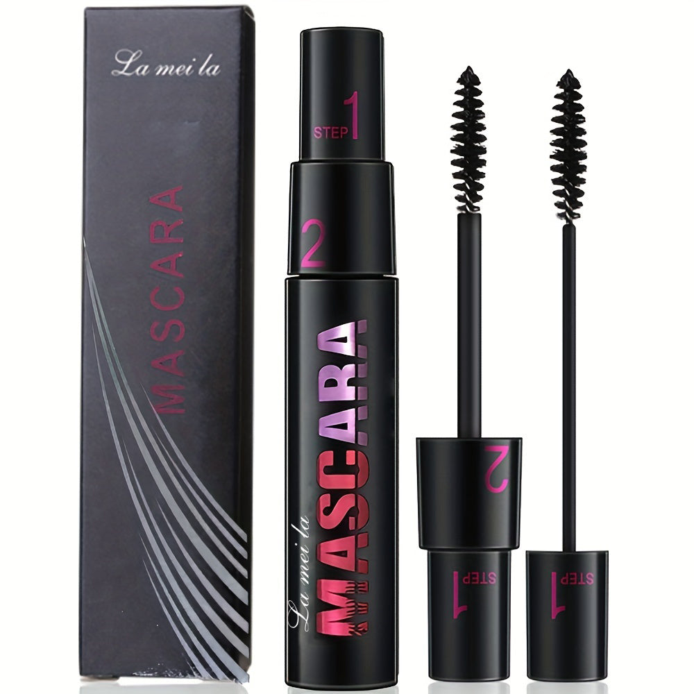 4D Silk Fiber Mascara Natural Slender & Thicker Effect Waterproof Long Lasting
