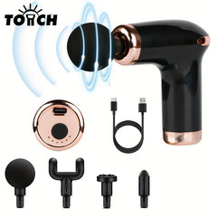 Mini Handheld Muscle Massage Gun - Deep Tissue Vibration Massager