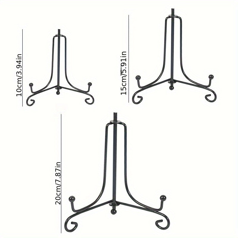 Iron Display Rack Photo Bracket Decorative Panel Multiple Sizes