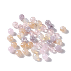 126pcs Multicolor 3mm 4mm Austria Faceted Crystal Glass Beads DIY Jewelry Making