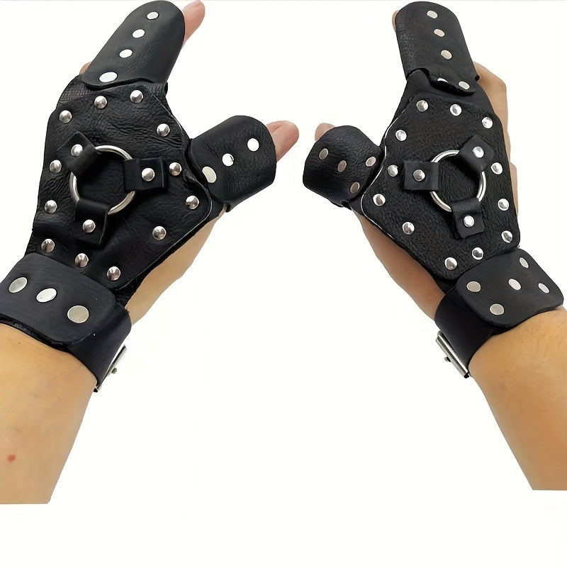 Outdoor Fishing Wrist Guard with Steel Plate Slingshot Protection