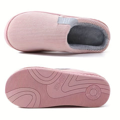 Men's Casual Warm House Slippers, Assorted Colors