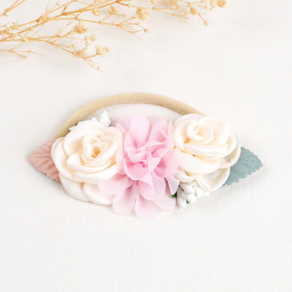 Cute Floral Headbands for Baby Girls Soft Hair Accessories