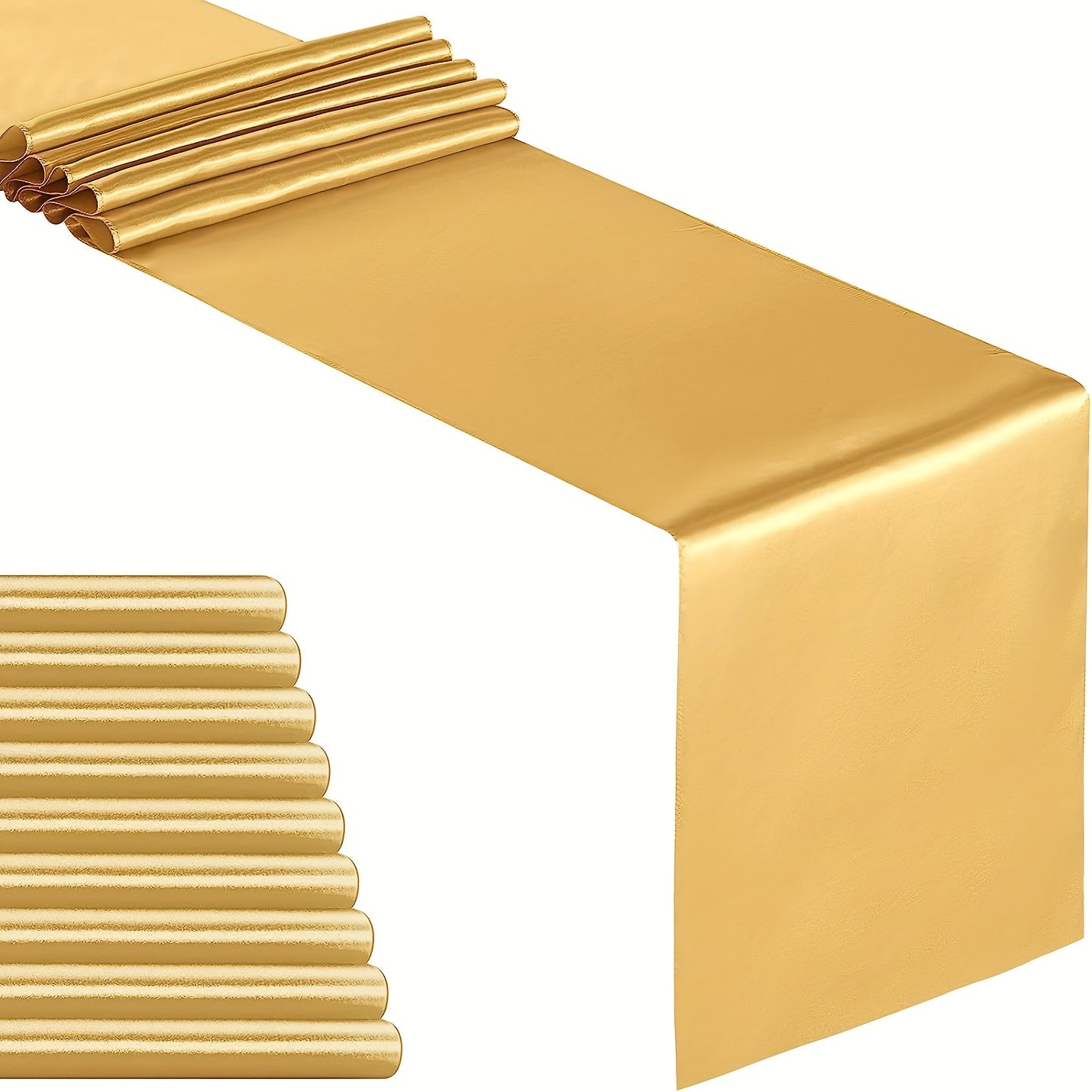 10 Pack Satin Table Runner 30 48x274 32 Cm Long Silk Smooth Fabric Wedding Banqu