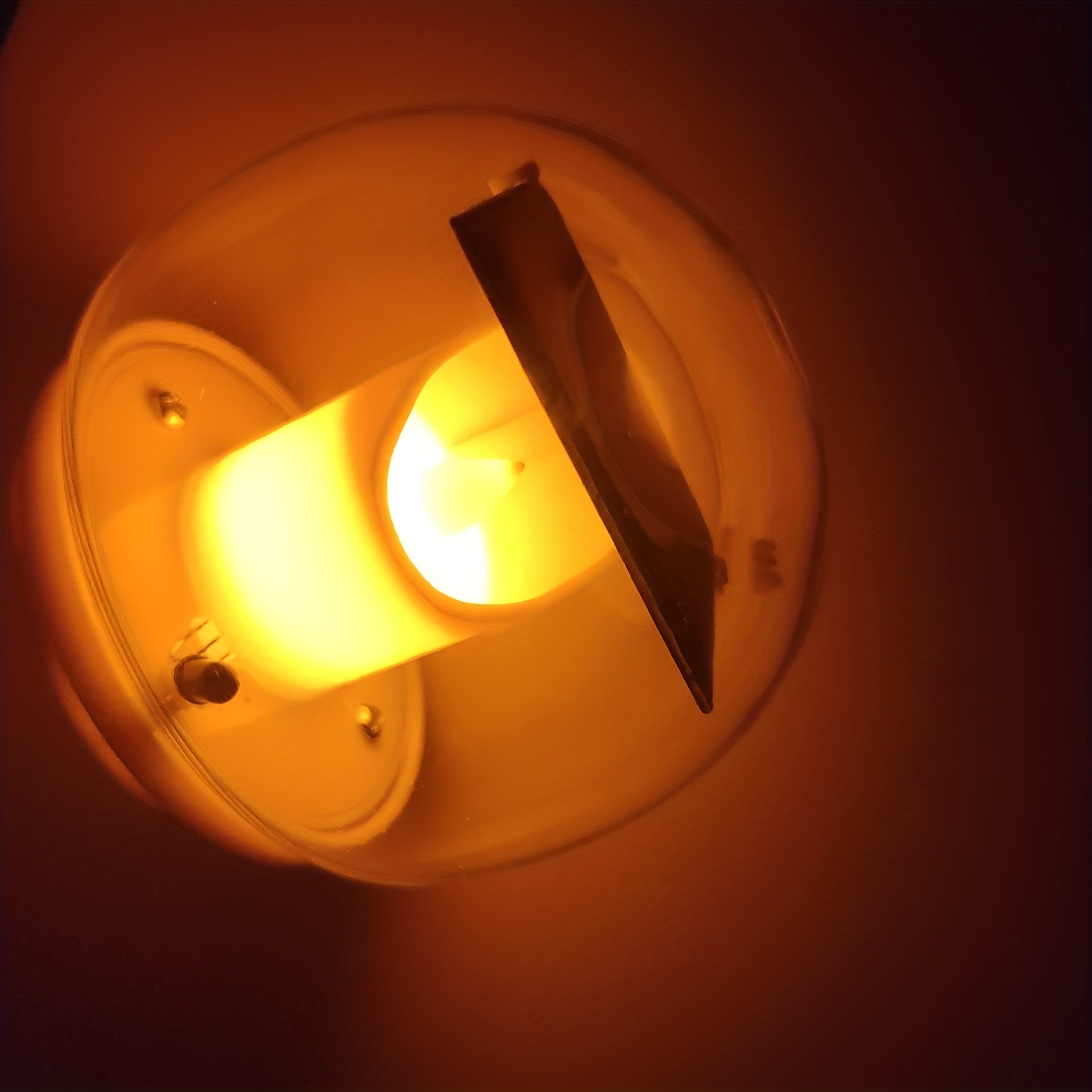 LED Solar Floating Light Waterproof Outdoor Remote Control Flame Light