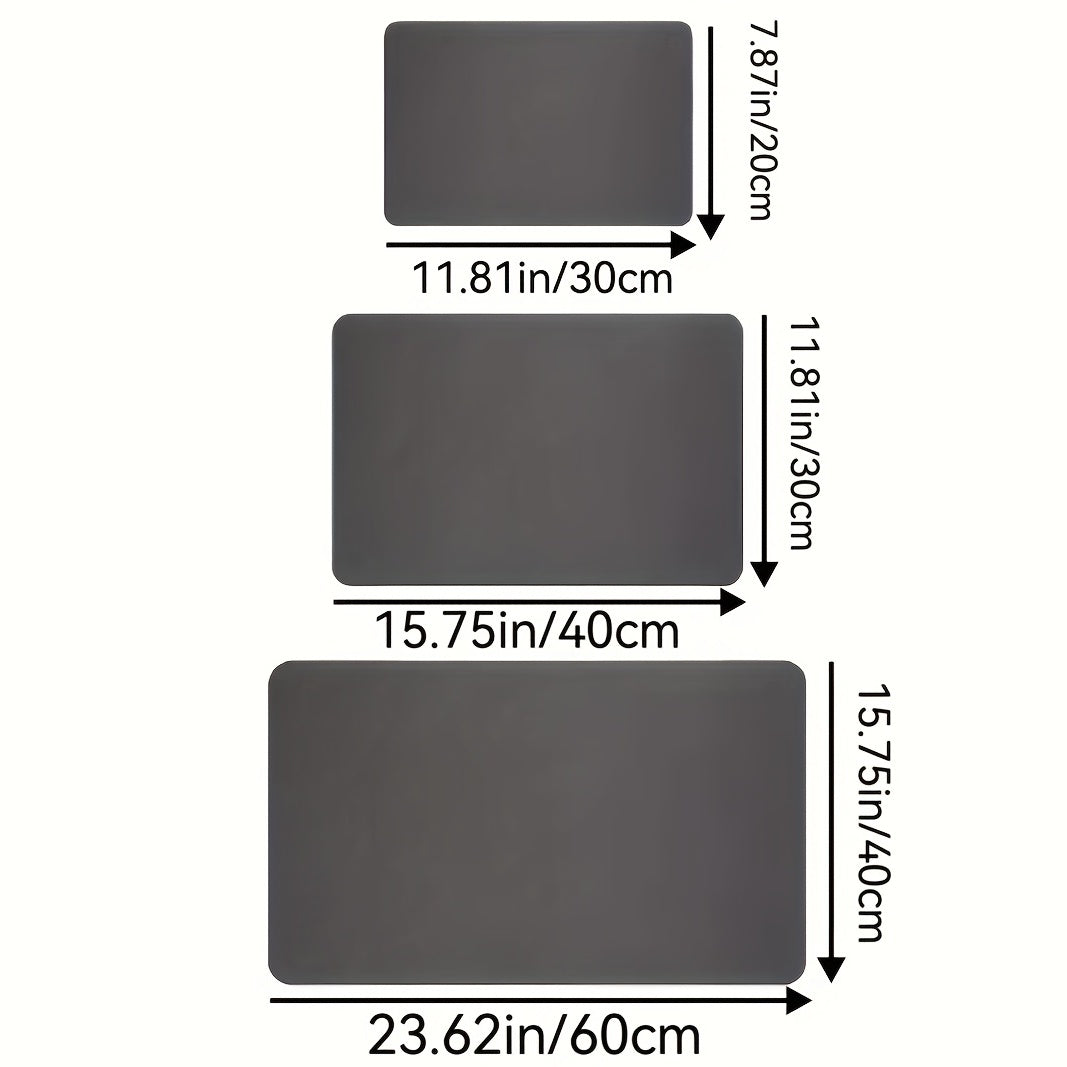 Absorbent Coffee Mat Kitchen Counter Waterproof Plate Drying Mat Microfiber