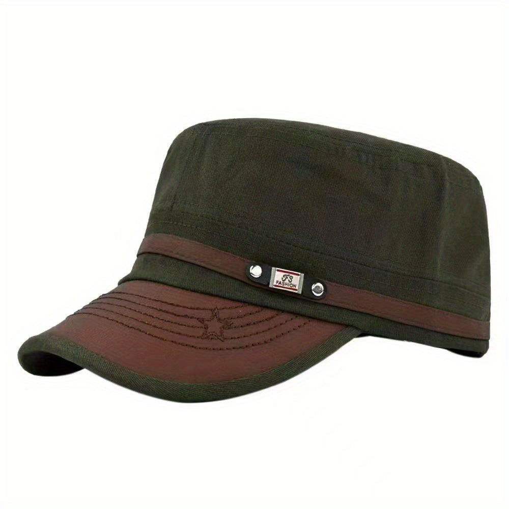 Breathable Men's Army Cap for Outdoor Activities