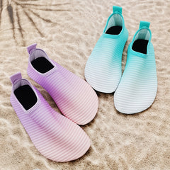 Gradient Water Shoes for Girls Non Slip Breathable for Swimming Sports Yoga