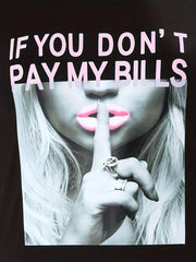 Slogan & Figure Print Maxi Dress With Pockets