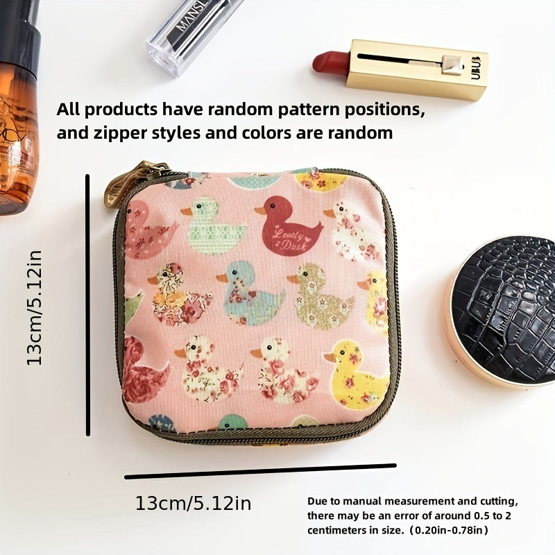 Sanitary Napkin Storage Bag for Menstrual Cup and Pads