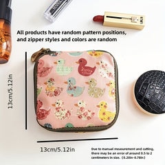 Sanitary Napkin Storage Bag for Menstrual Cup and Pads