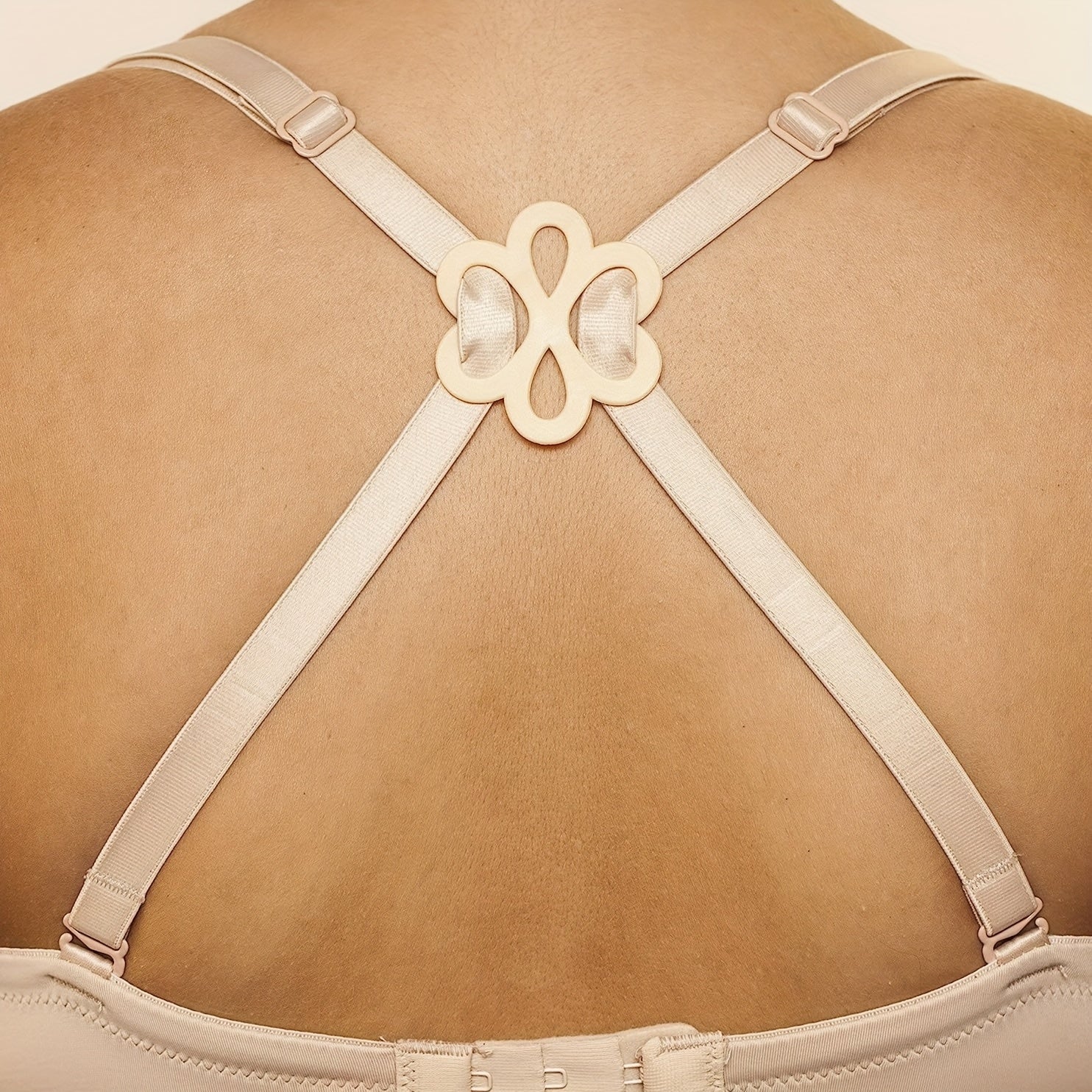 Invisible Bra Strap Clips Racer Back Conceal Straps Non-slip Bra Buckles