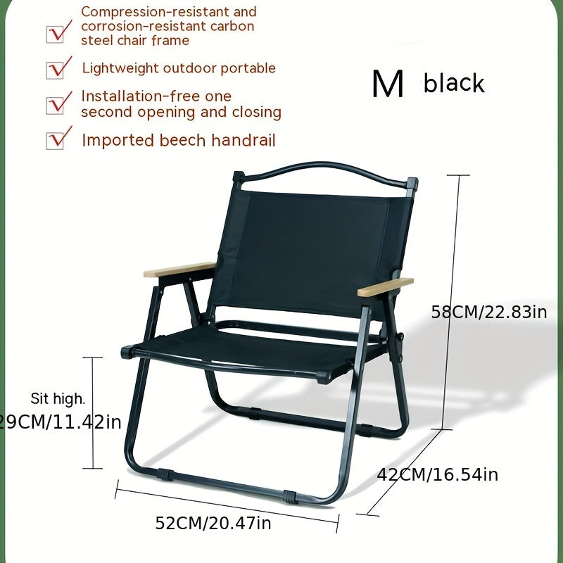 Portable Folding Chair for Outdoor Camping Fishing Beach