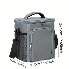 Aluminum Foil Lunch Box Bag Insulated Large Capacity