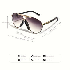 Men's Anti Light Dustproof Sunglasses Casual Steampunk Style