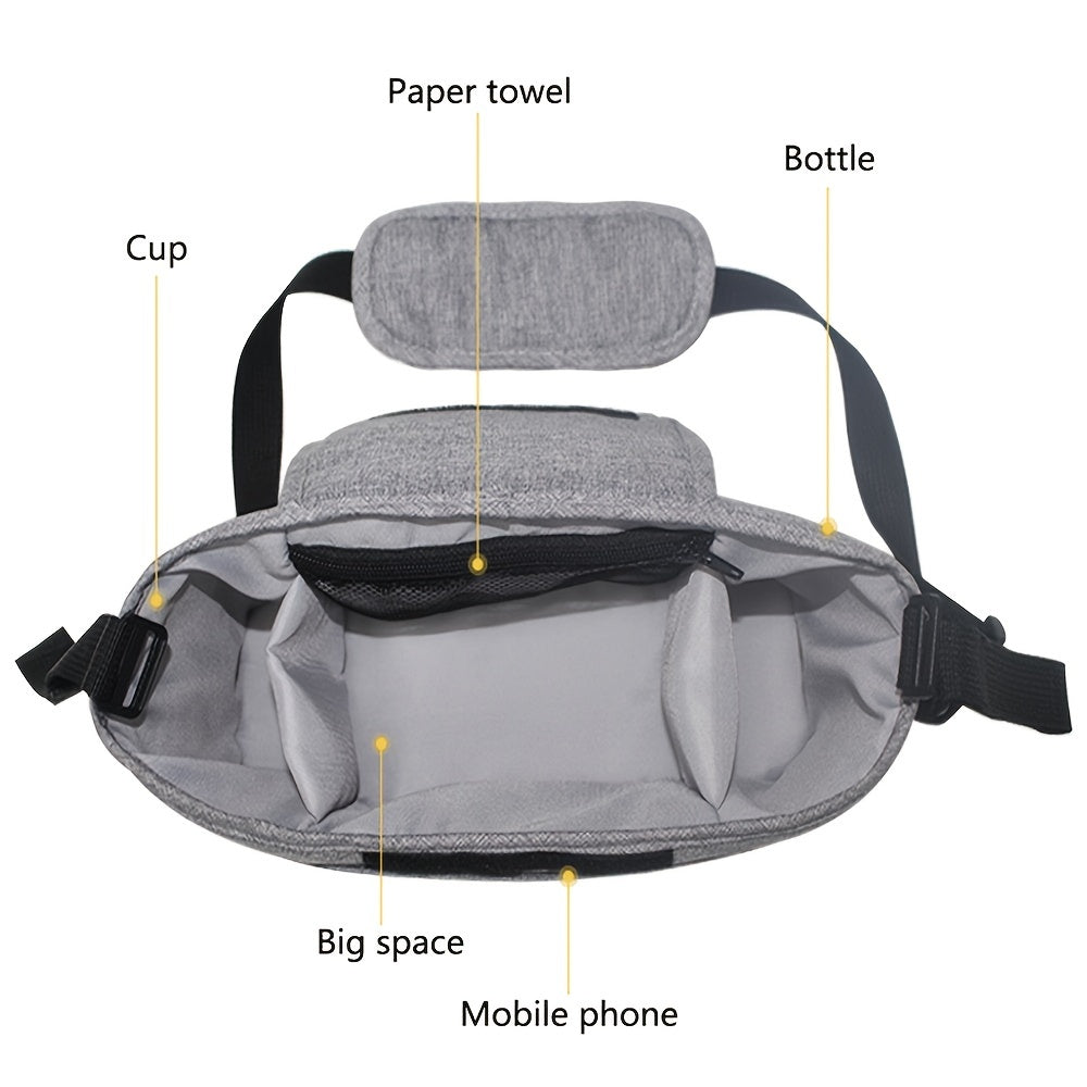 Stroller Organizer Bag Diaper Bags Stroller Cup Holder Cover