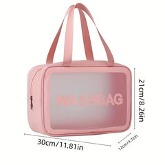 Waterproof Toiletry Bag with Handle Large Capacity Makeup Organizer