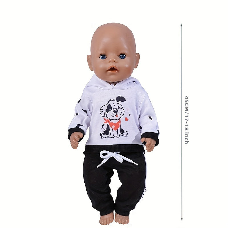 Girls Rompers Set 17 18 Inch dolls Birthday Holiday Clothes, Doll Not Included