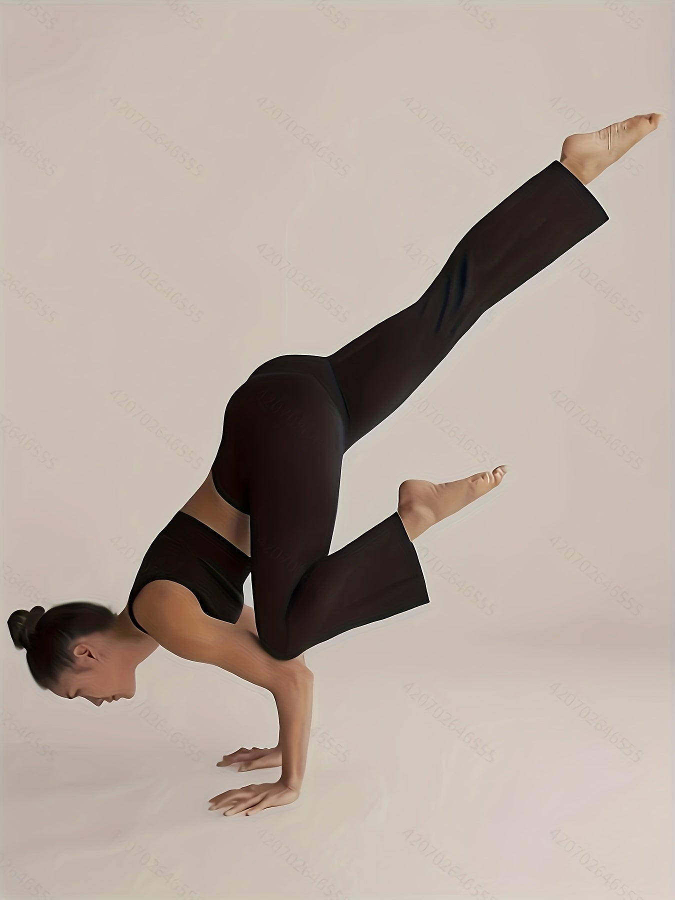 High Waist Yoga Pants Butt Lifting Flared Leggings Women's Activewear