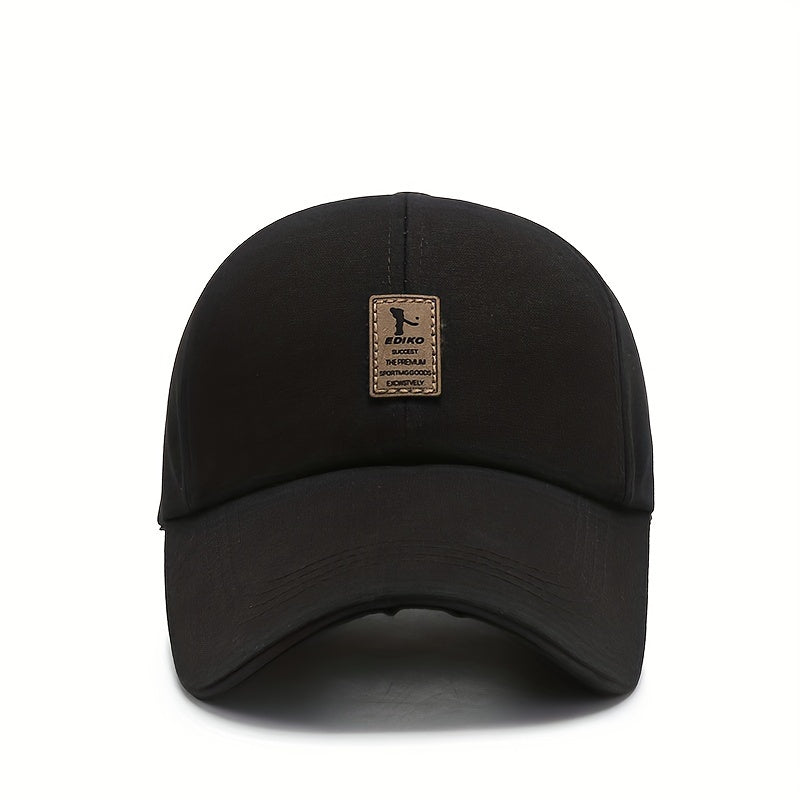 Cotton Baseball Cap Buckle Back Hat For Men Women Lightweight