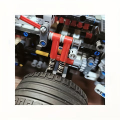 5pcs Tech Building Blocks Part 76537 Elastic Shock Absorber
