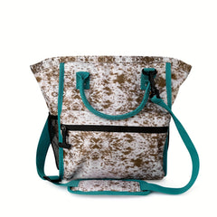 Leopard/Cow Print Insulated Lunch Bag for Office/School Outdoor Picnic