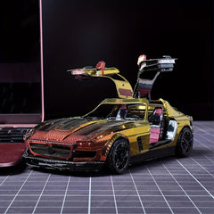Butterfly Wing Sports Car 3D Metal Puzzle DIY Model