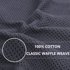 Ultra Soft Waffle Woven Dish Cloths Absorbent Quick Drying Kitchen Supplies