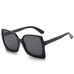 Vintage Leopard Square Sunglasses Oversized Frame Eyeglasses