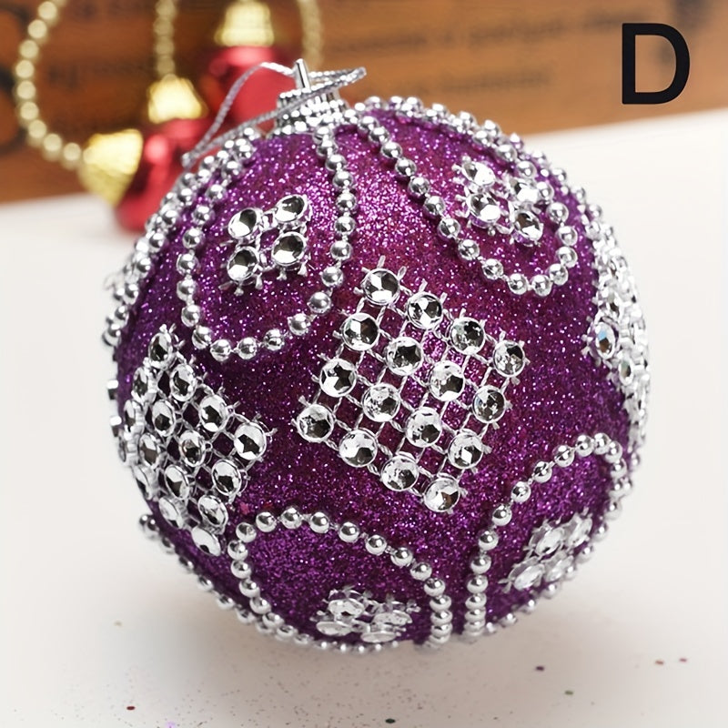 Christmas Diamond Bead Chain & High-end Foam Ball Decoration