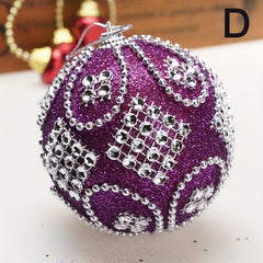 Christmas Diamond Bead Chain & High-end Foam Ball Decoration