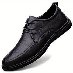 Men's Lace-Up Derby Shoes for Office Business Events
