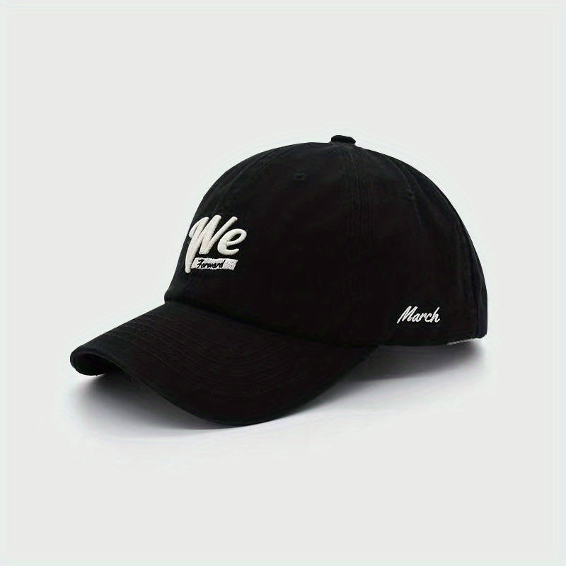 Embroidery Baseball Cap Unisex Solid Dad Hats Lightweight Sun Hats