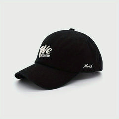 Embroidery Baseball Cap Unisex Solid Dad Hats Lightweight Sun Hats