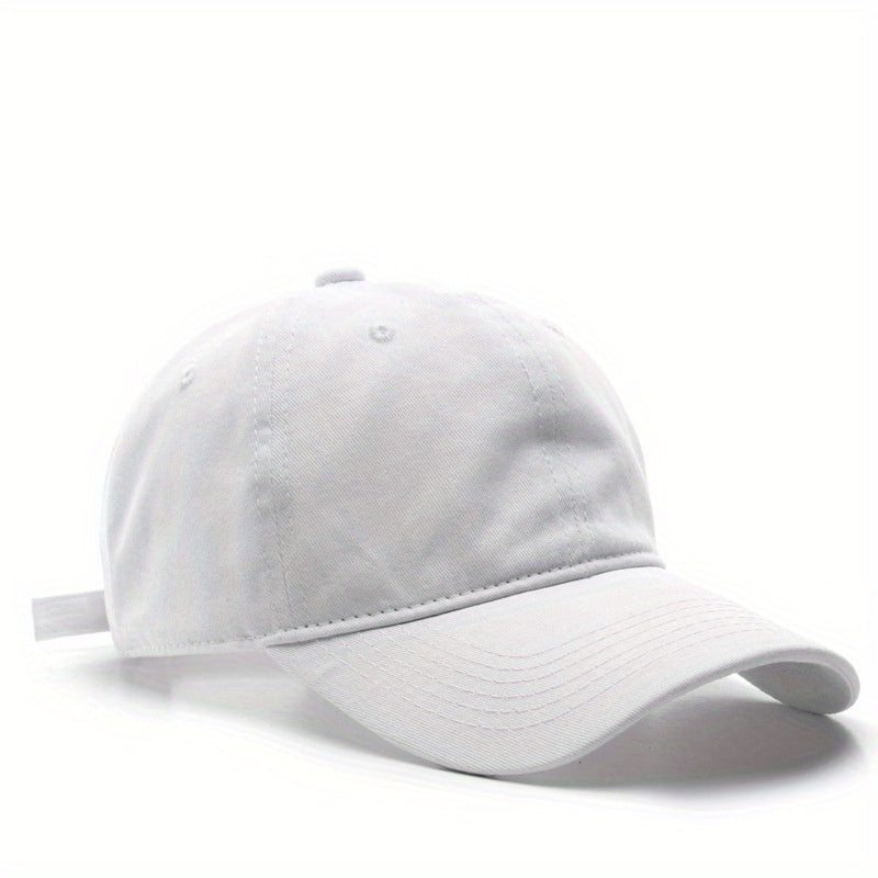 Wide Brim Baseball Cap Sun Protection Hat Summer Head Circumference