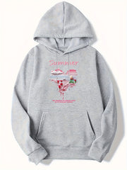 Little Prince Rose Hearts Men's Hoodie