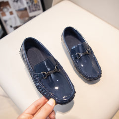 Boys Loafer Shoes Lightweight Non Slip Flat Shoes Performance Party
