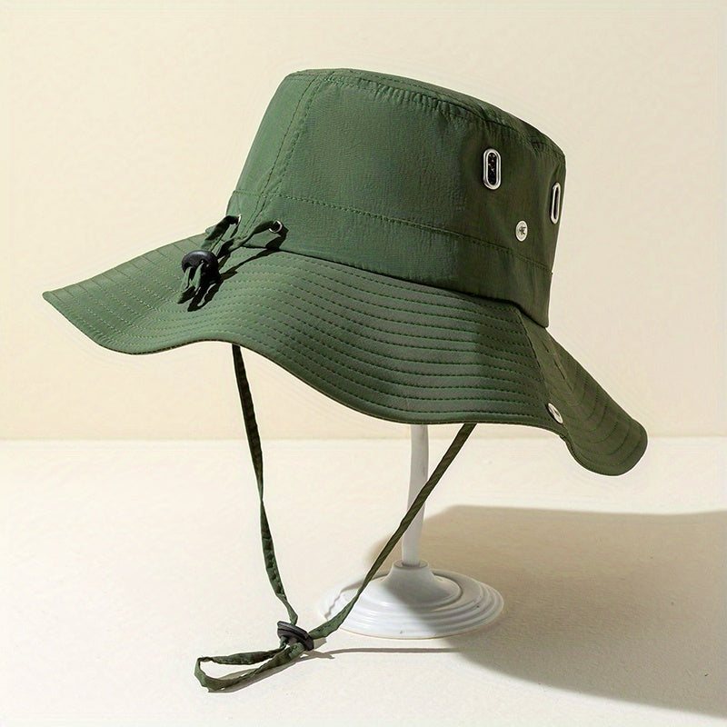 Wide Brim Sunshade Bucket Hat UV Protection Sun Hat
