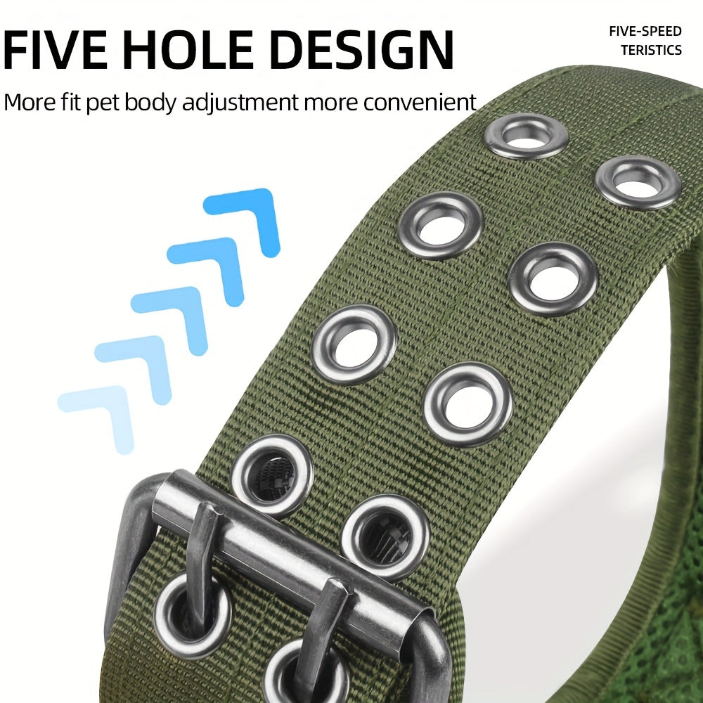 Tactical Dog Collar for Medium and Large Dogs