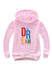 'Dream' Print Hoodie Boys Pullover Hooded Sweatshirt