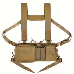 Chest Rig Bag Camouflage Vest with Pocket