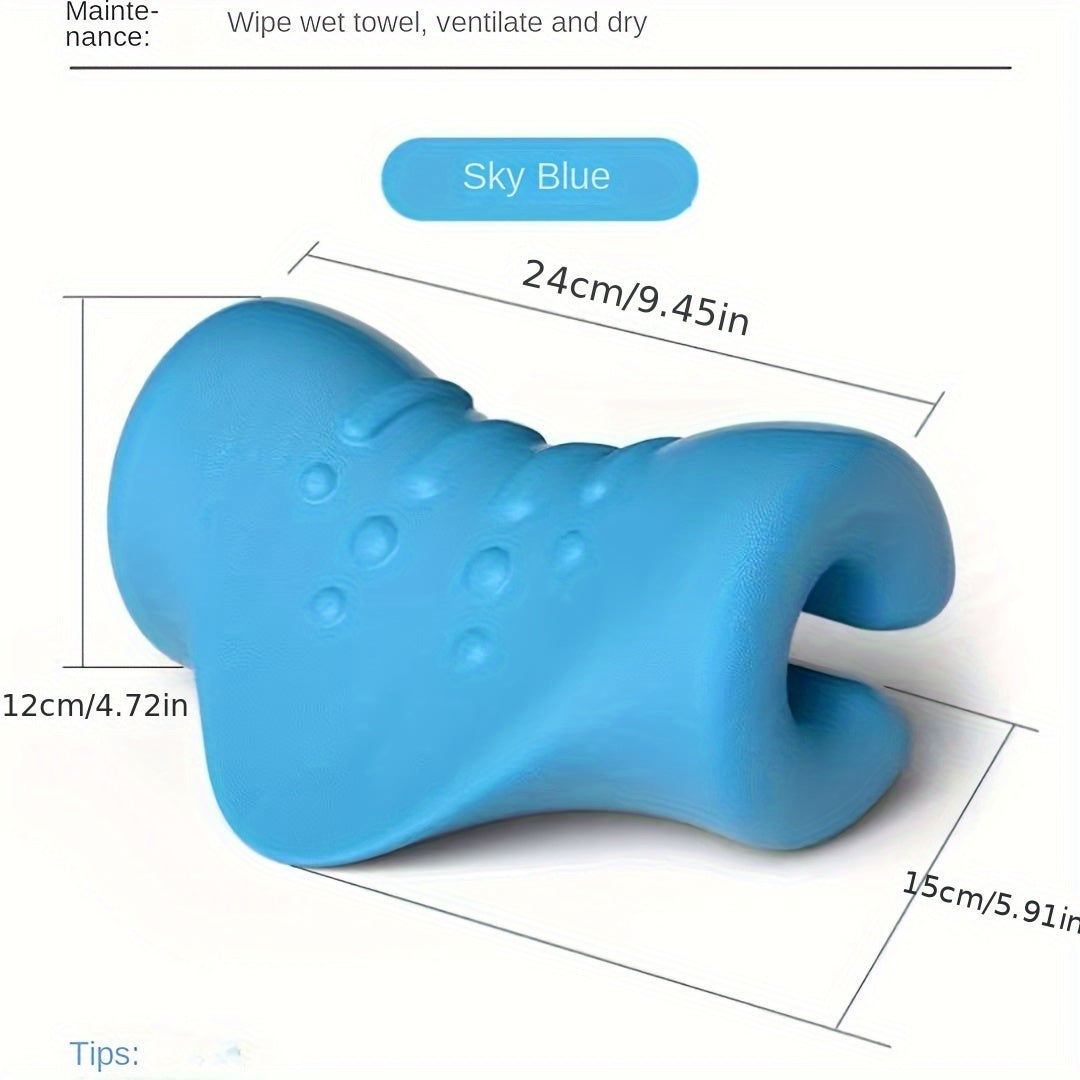 PVC Cervical Pillow Yoga Neck Massage Traction Pillow