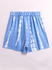All Over Print Drawstring Shorts Casual Pocket Shorts