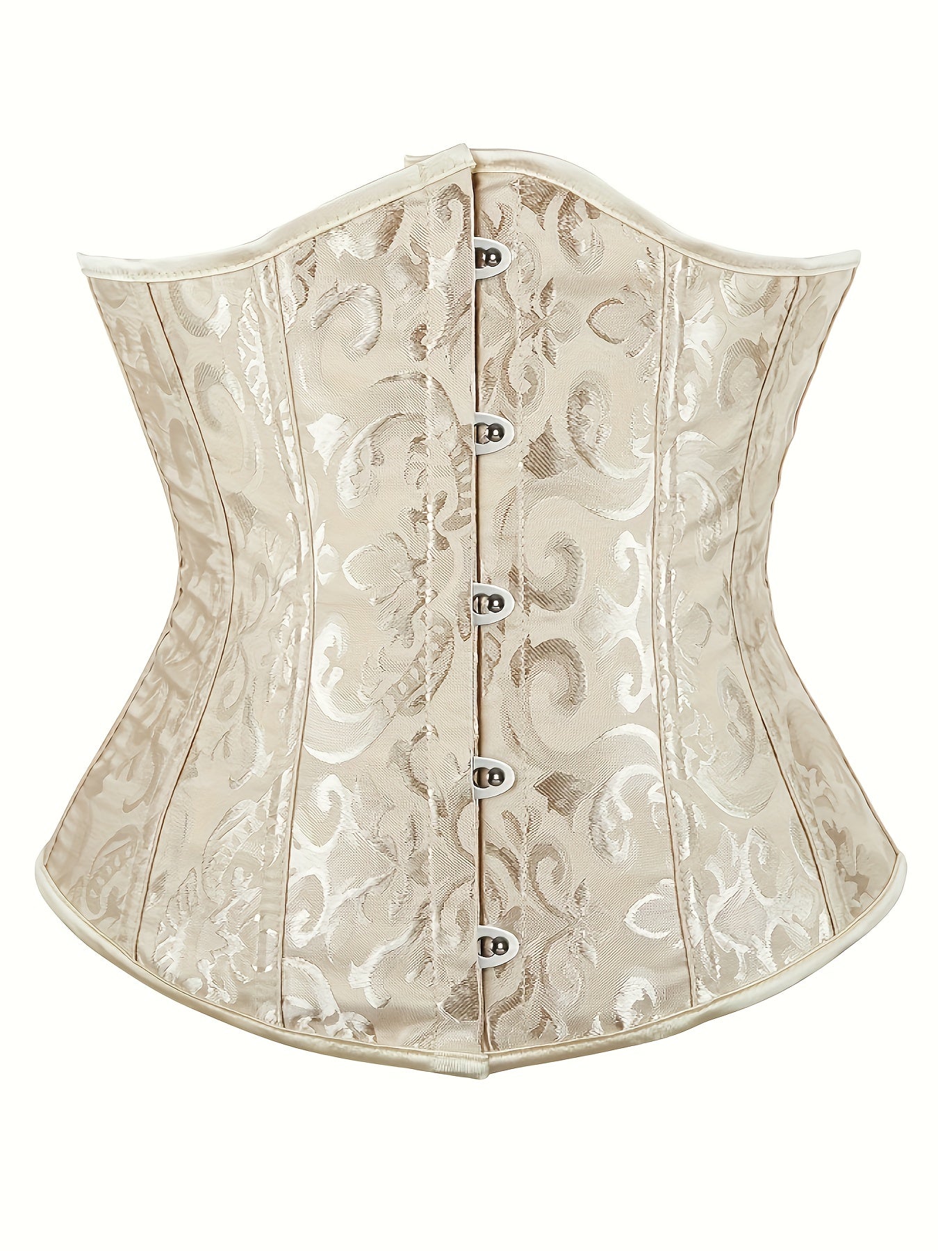 Strapless Corset Bustier Tummy Control Lace Up Body Shaper