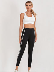 Stretch Yoga Pants High Waist Slim Fit Leggings