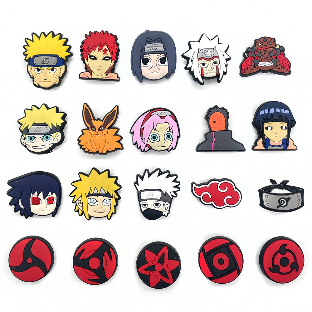 Anime Shoe Charms PVC Decoration Pins Gift for Teens